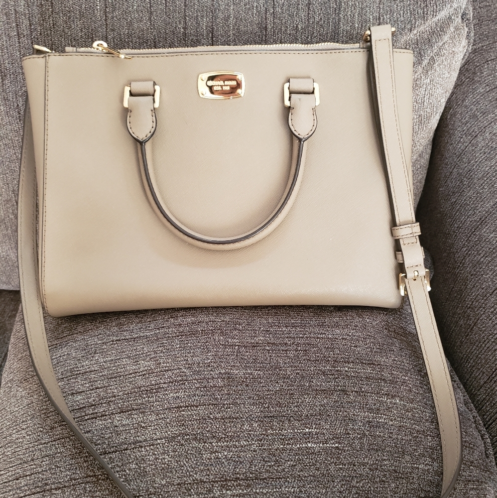 Taupe MK handbag